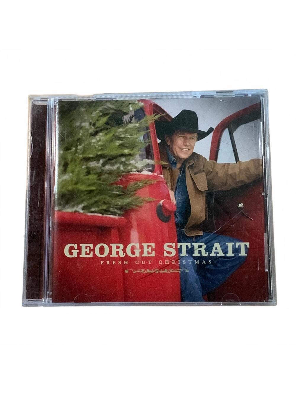 George Strait Fresh Cut Christmas Audio CD Hallmark Holiday Country